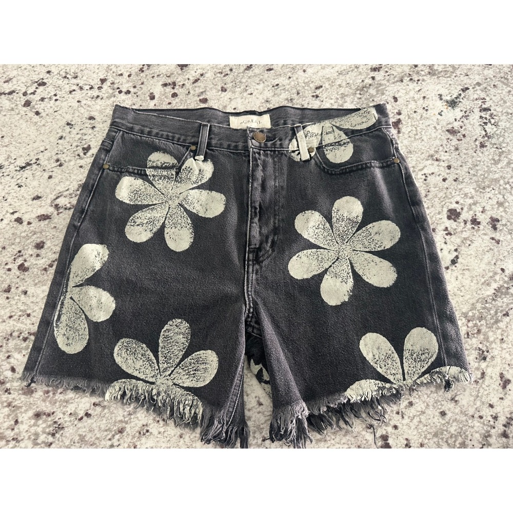 NWT THE GREAT The Easy Cut Off Shorts sz 27